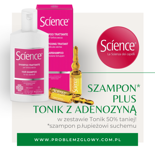 ZESTAWA Szampon łupież suchy plus Lotion z adenozyną