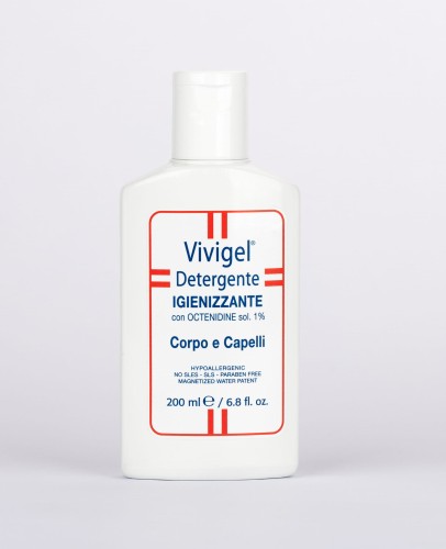 VIVIGEL o wyjątkowych właściwościach myjąco-dezynfekujących przeznaczony do każdego rodzaju skóry i włosów