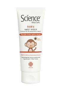 Science Baby - "SŁODKA TARCZA" - Krem na odparzenia z 10% tlenkiem cynku - 100 ml