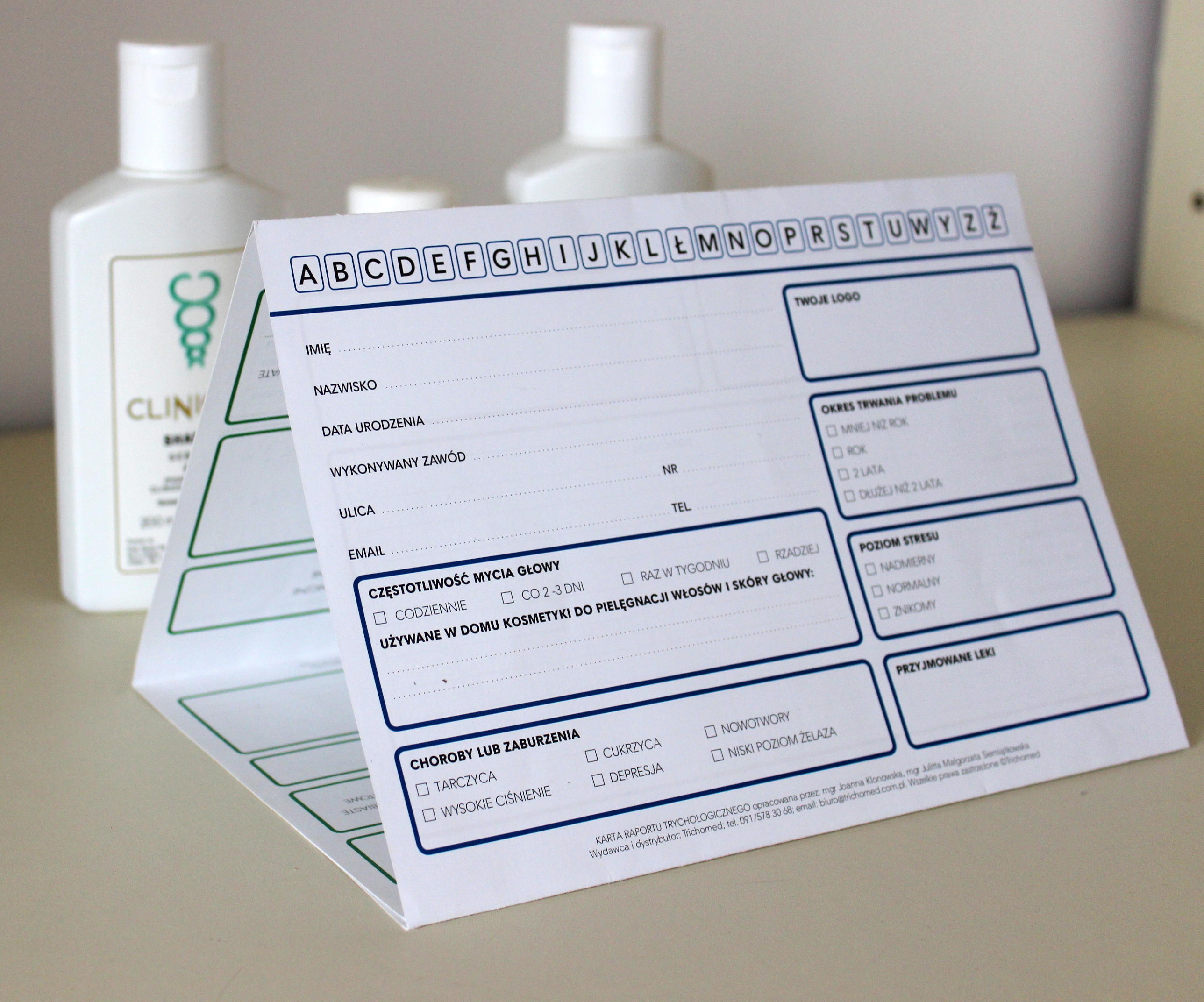 Karta Raportu Trychologicznego